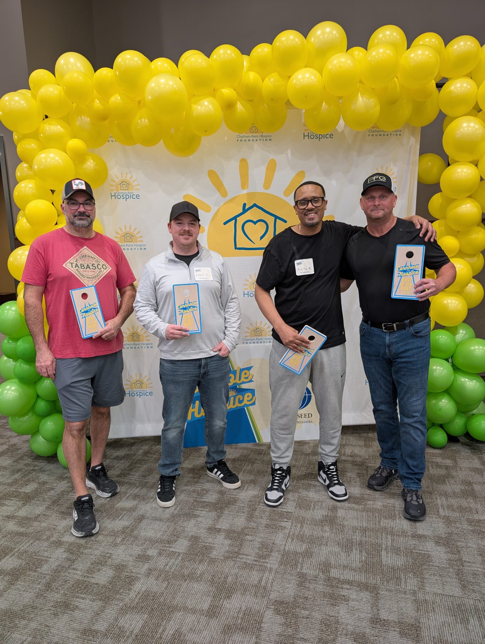 Featured image for “Cornhole for Hospice raises $76,574”